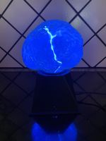 Blaue Plasmalampe