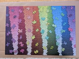 Kunterbunte Puzzleteile - Colors on Colors - Karen Puzzles 