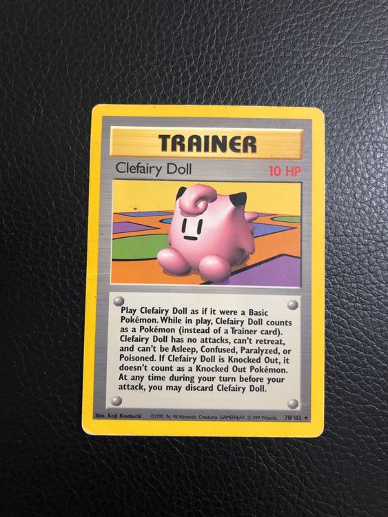Base Set Clefairy Doll rare 70/102 Ab 1 (Gebraucht) in Paradiso für CHF ...