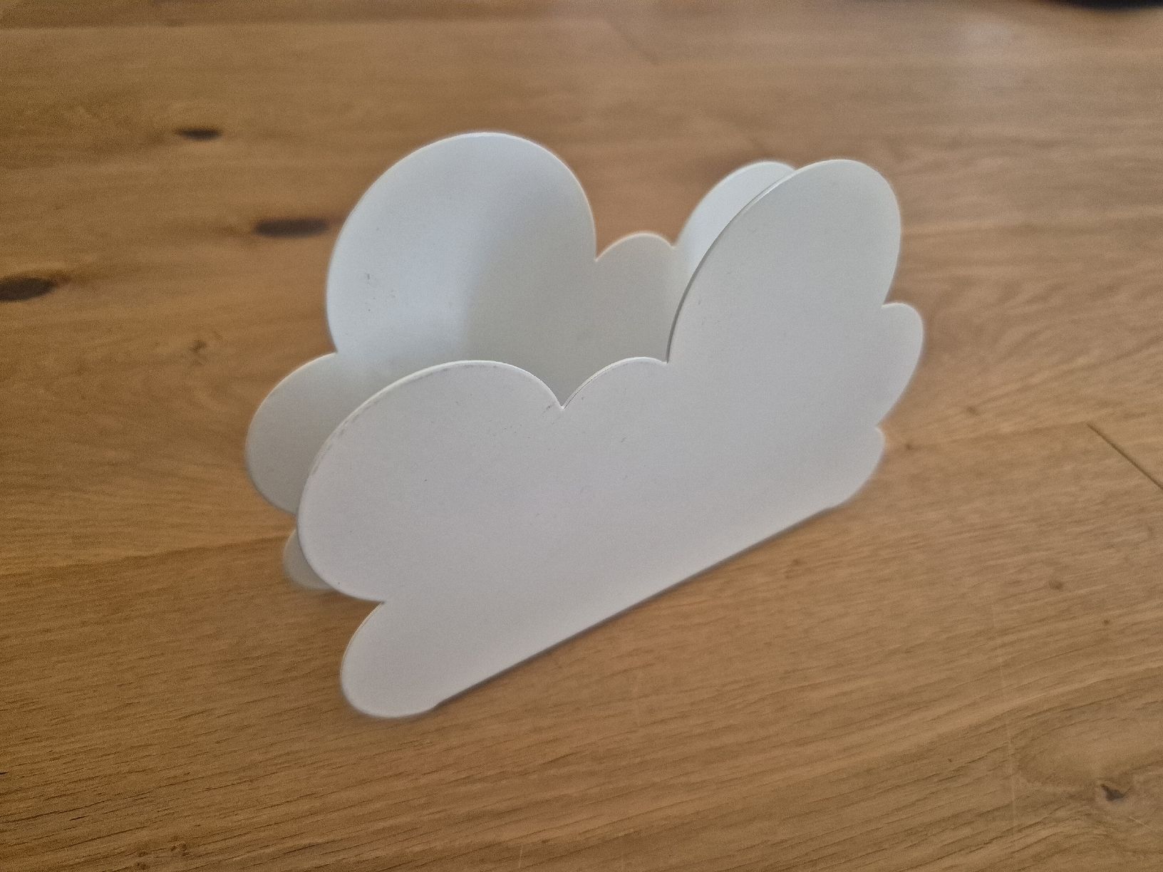 Sonstige Büroeinrichtungen: Dokumentemhalter im Wolkendesign, weiss – Gebraucht aus Zuzgen von SaBee91 3