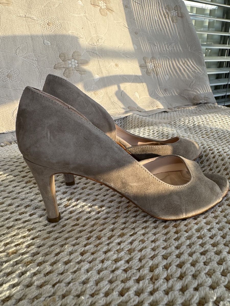 Damenschuhe: Hammerstein Sommer Highheels Wildleder Gr 39 – Neu (gemäss Beschreibung) aus Schaan von kse_rf29