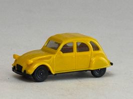 VE1- Herpa Citroen Ente 2 CV gelb