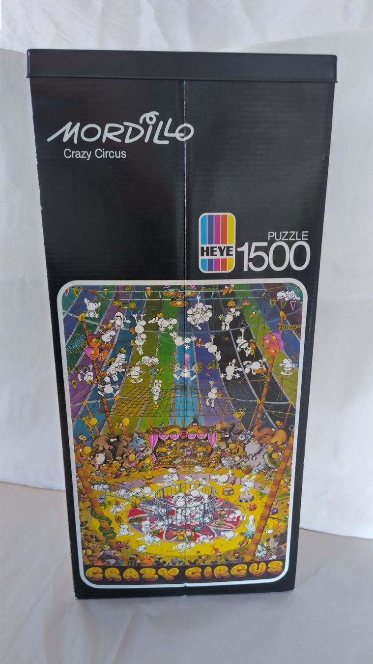 Heye Puzzle: Mordillo Puzzle "Crazy Circus" 1500 Teile ab Fr. 12.- – Usato da Bellach venduto da JingleJerry 2