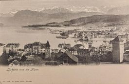 LUZERN  & die Alpen