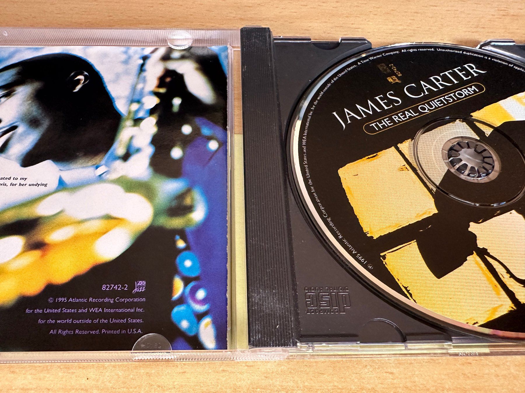 CDs: James Carter – The Real Quietstorm – Gebraucht aus Rikon im Tösstal von Alpenmutz 2