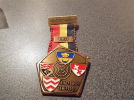 Medaille Biglebach-Schiessen 1997, mit Band