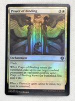 MTG Prayer of Binding DMU 028 Englisch Uncommon Foil