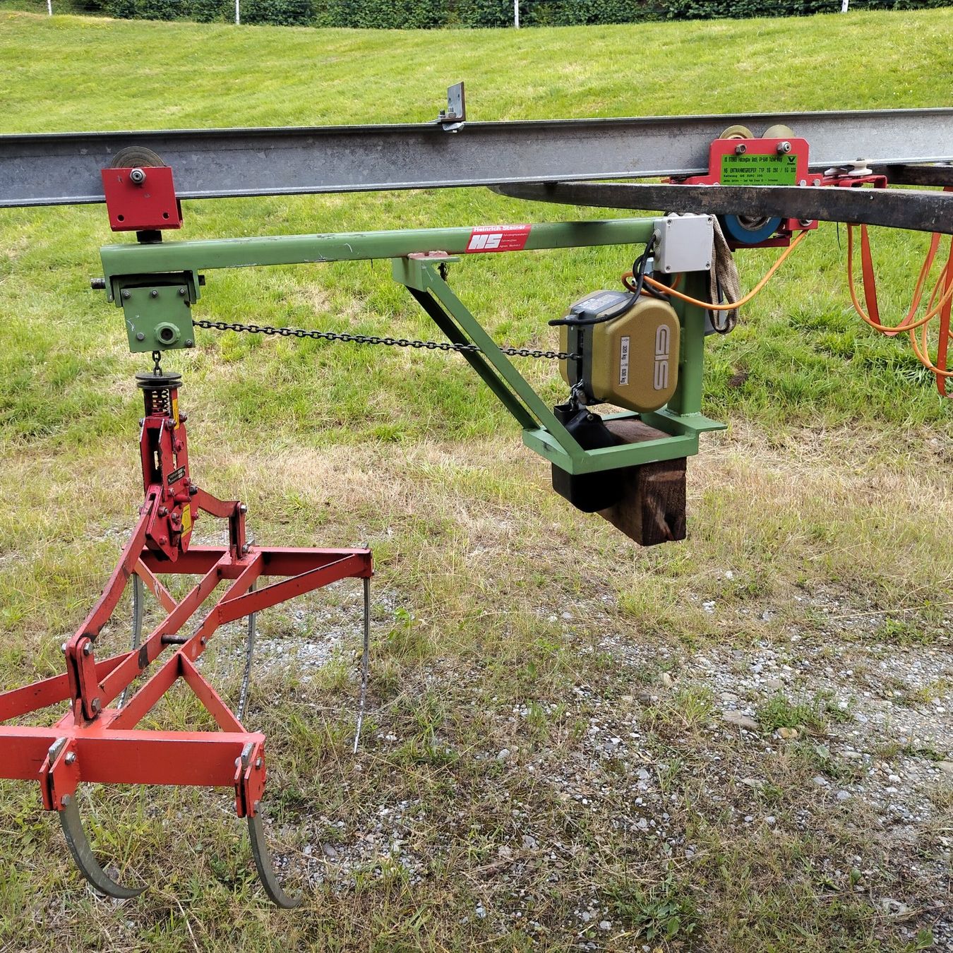 Tutte le macchine: Heuentnahmekran – Usato da Herisau venduto da kobiza 2