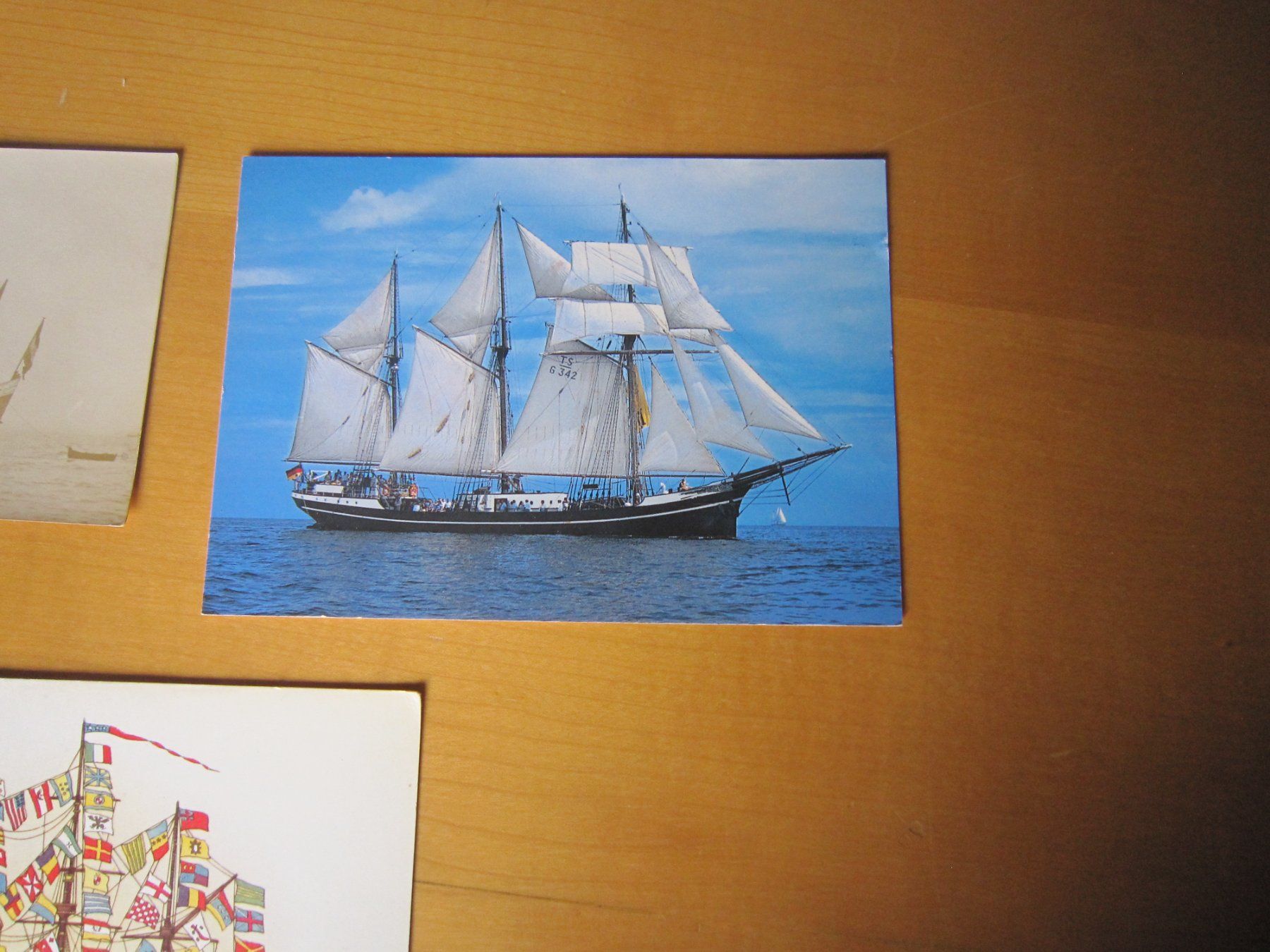 Cartoline postali: No 10 Schöne Postkarten Segelschiffe – Usato da Gordola venduto da Polentaefung 2