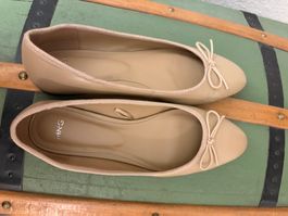 Mango Ballerinas Leather Size 37