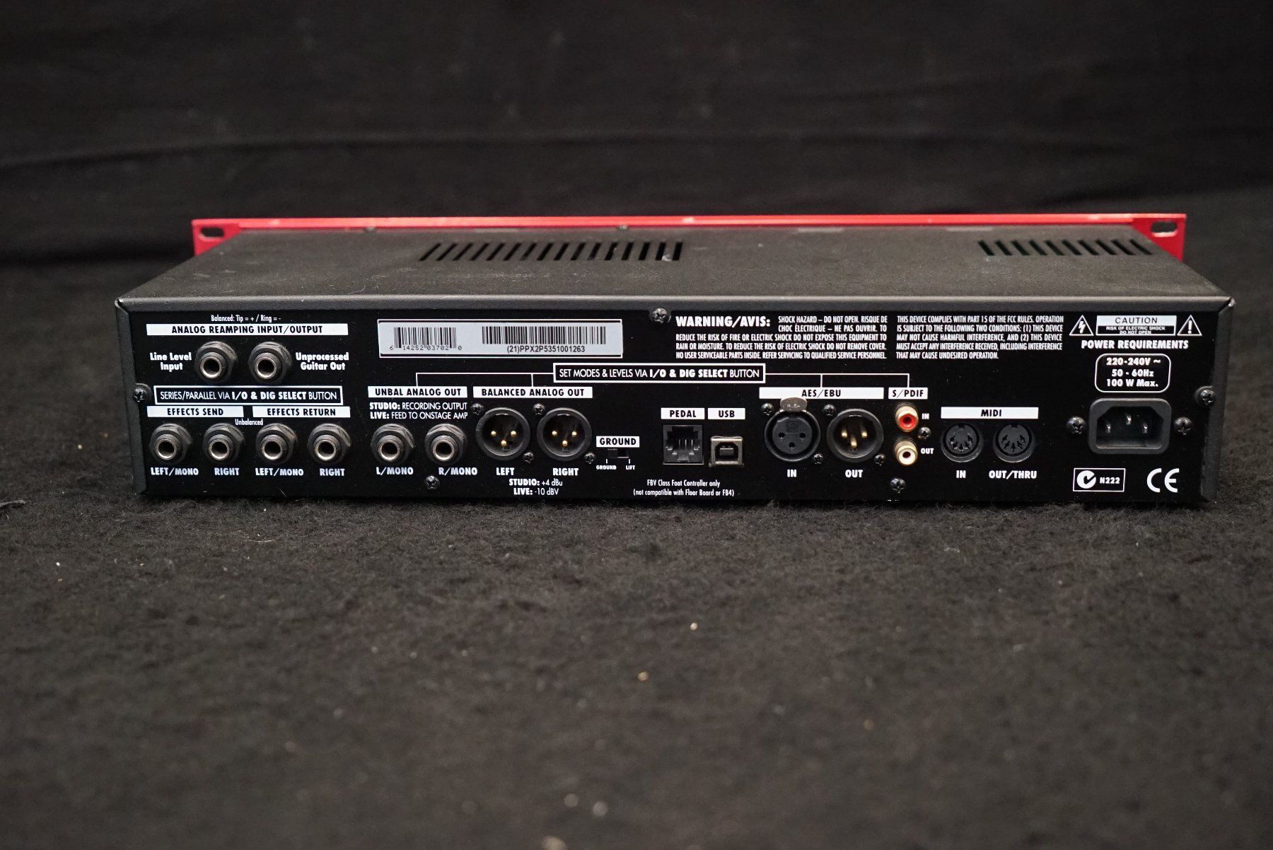 Line 6 Amplificatori: Line 6 Pod XT Pro Amp Modeler Guitar Preamp Effects – Usato da Ortschwaben venduto da Musictrade 8