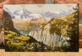WENGEN Breithorn Tschingelhorn Gspaltenhorn