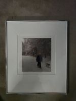 Bild Winter Spaziergang Fotographie gerahmt
