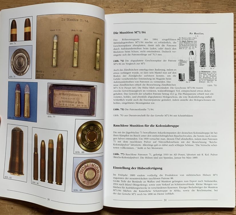 Buch Die Munition zum Mausergewehr M 71 7