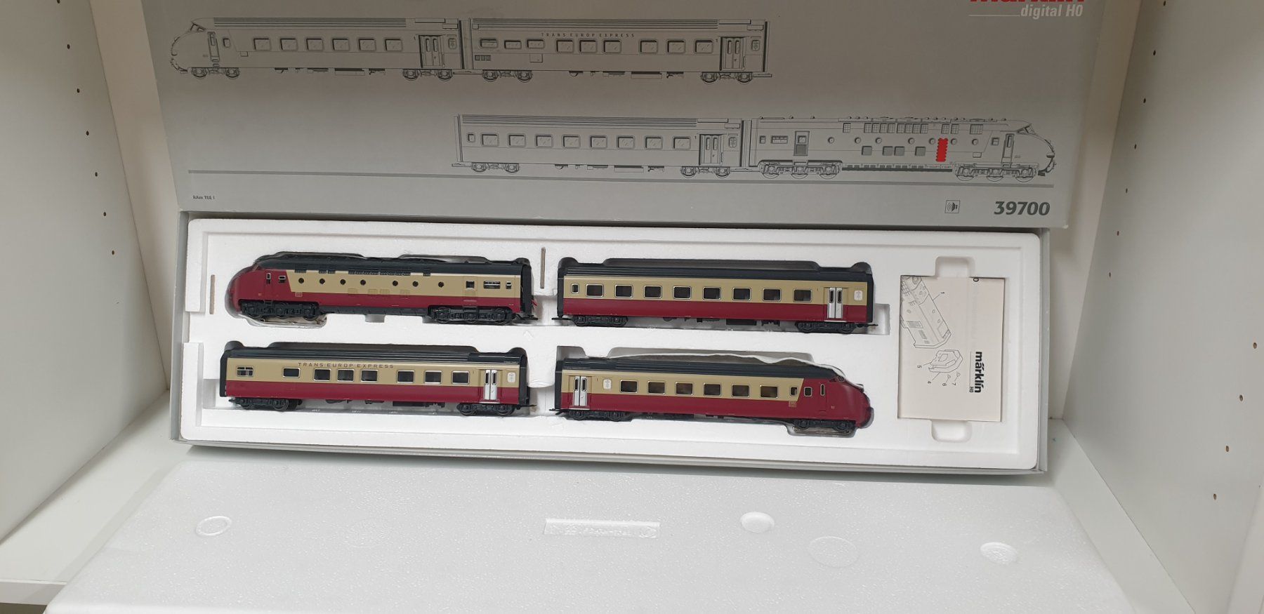 Märklin Modelleisenbahnen: Märklin RAm TEE Digital Sound 39700 – Gebraucht aus Neuenhof von ludovicco