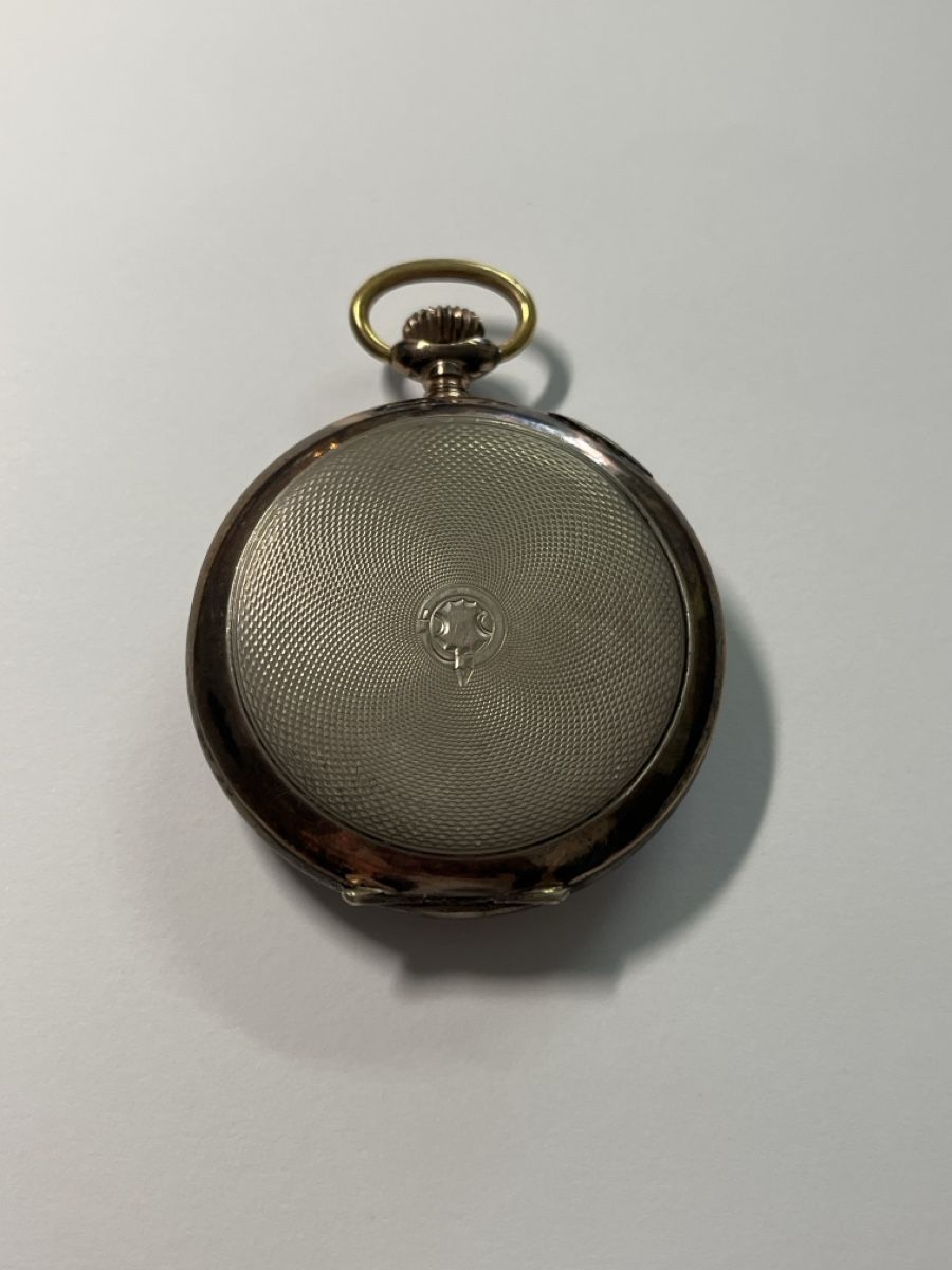 Orologi: Antike Excelda Taschenuhr 0,800 Silber  – Usato da Rheineck venduto da UhrenReinhardt 1