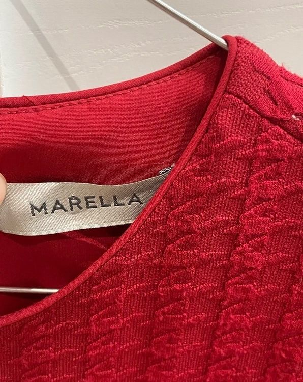 Marella Vestiti: Marella rotes Kleid Gr. 34 (Max Mara) – Usato da Lopagno venduto da CLep 4