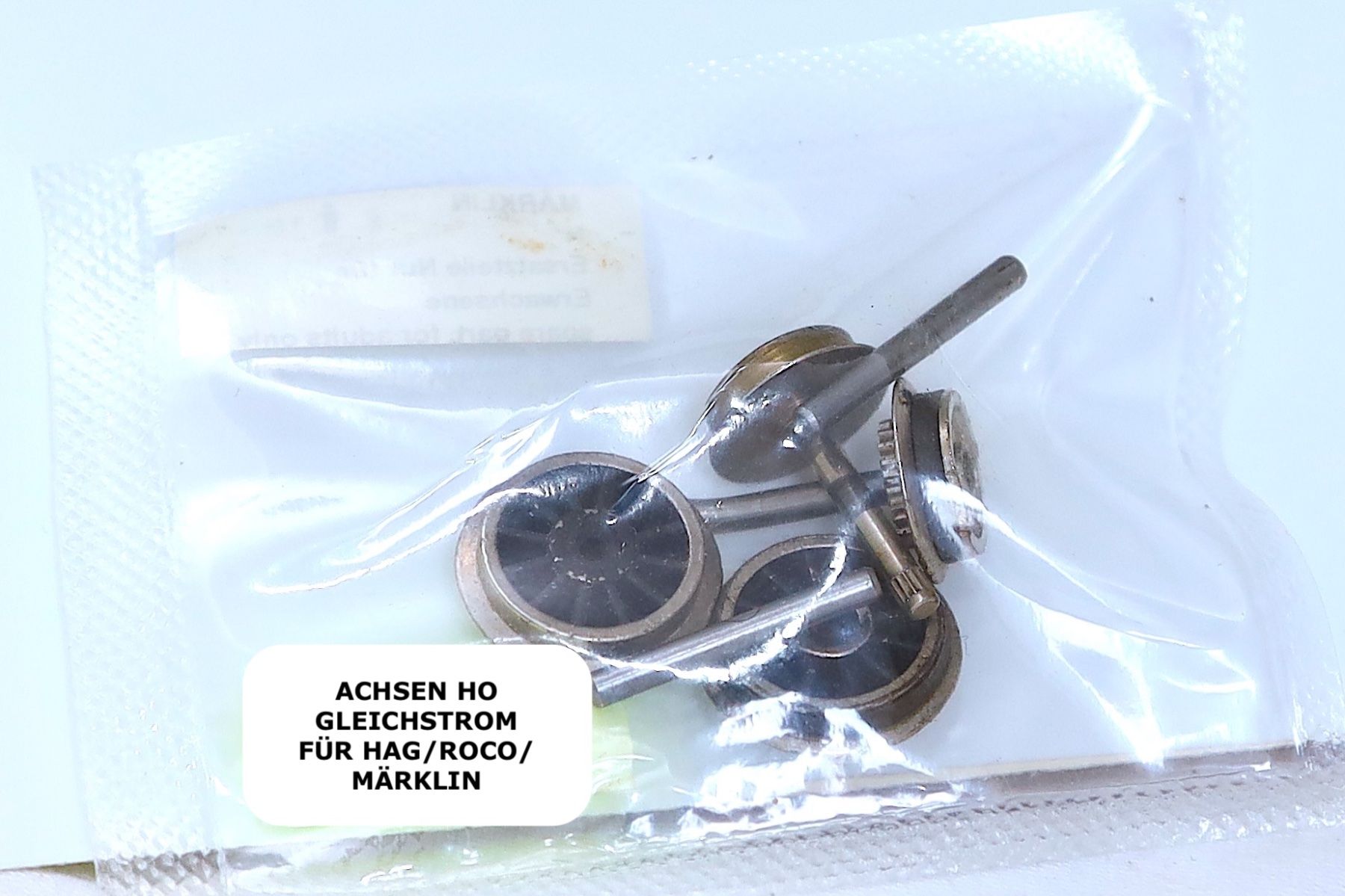 Hag Modellini di ferrovie: HAG Re4/4 ODER 6/6 NICHT ISOLIERTE ACHSEN IN H0 – Usato da Ipsach venduto da locky55 1