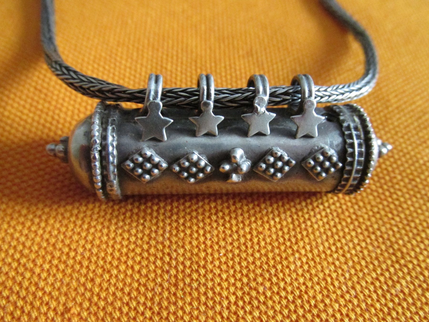 Catenine: Silber - Halskette mit Anhänger, Handarbeit – Usato da Winterthur venduto da mat_q5d5 1