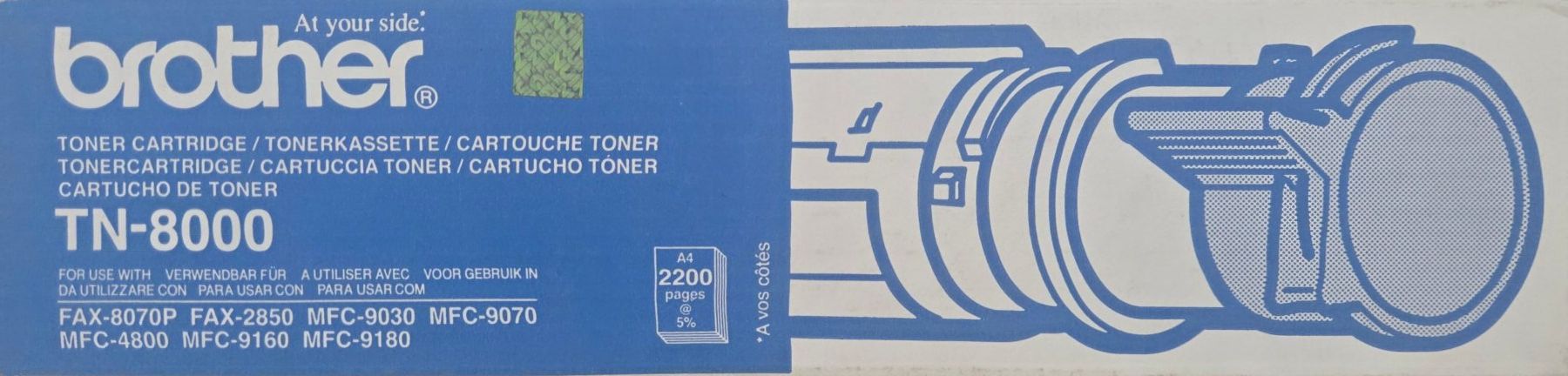 Brother Cartucce per stampanti & toner: Original Brother TN-8000 Toner – Nuovo e nell'imballaggio originale da Ottenbach venduto da Haeberling