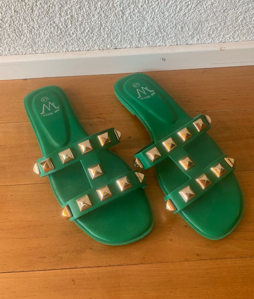 Damenschuhe: Pantoletten / Sandaletten Gr. 42 – Gebraucht aus Rüschlikon von Brixen07 2