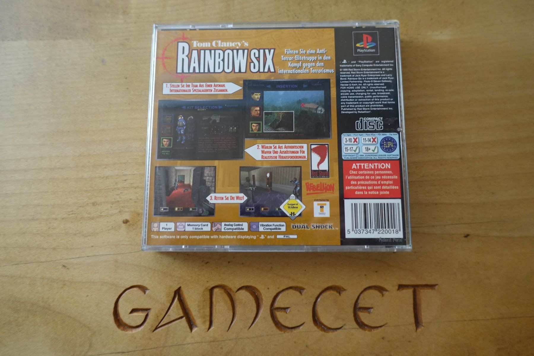 Sony Spiele: Tom Clancy's Rainbow Six – Gebraucht aus Steinach von Gamecet 2