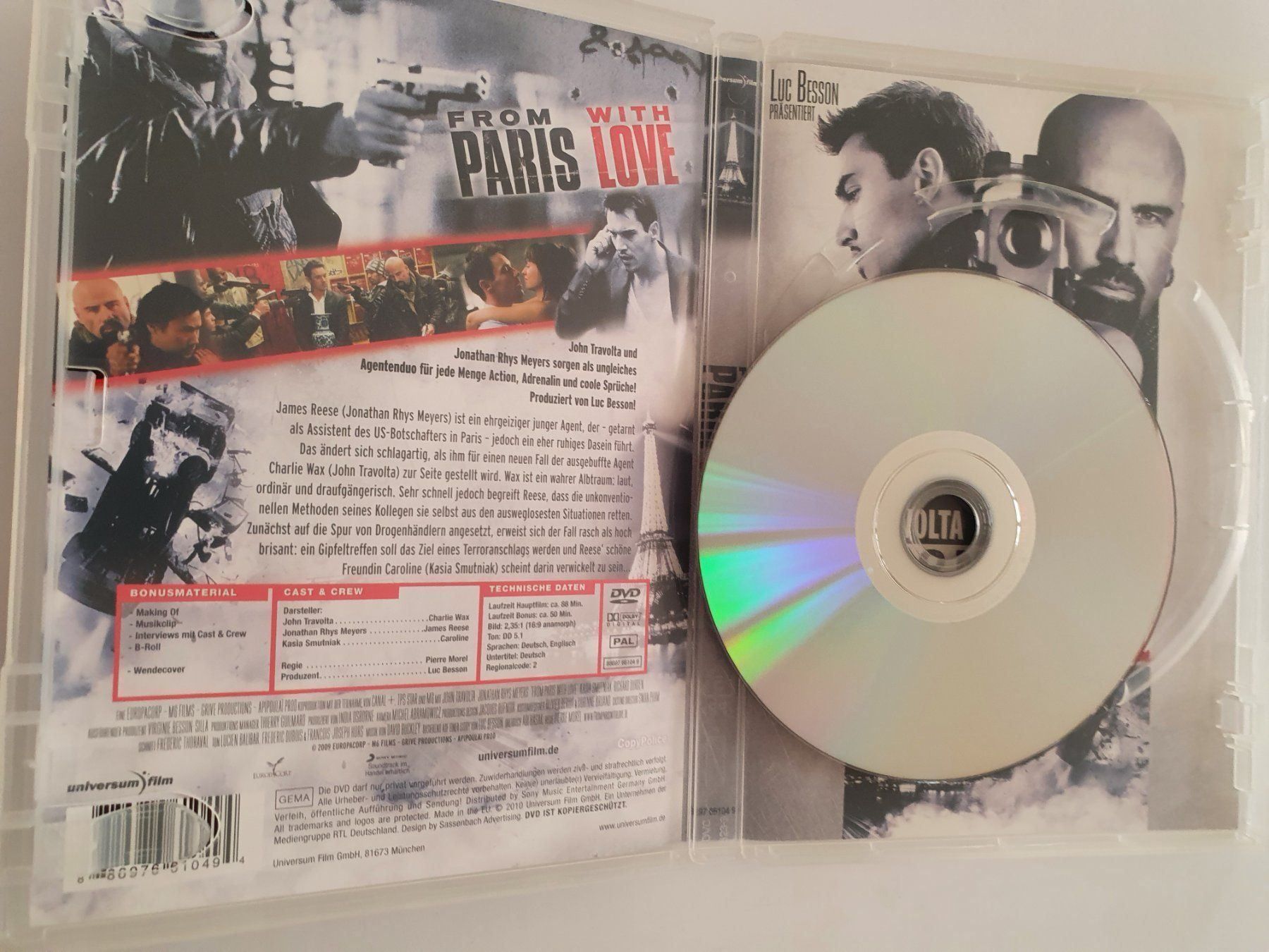 Alle DVDs: From Paris with Love – Gebraucht aus Oberdorf BL von BaldenEagle 2