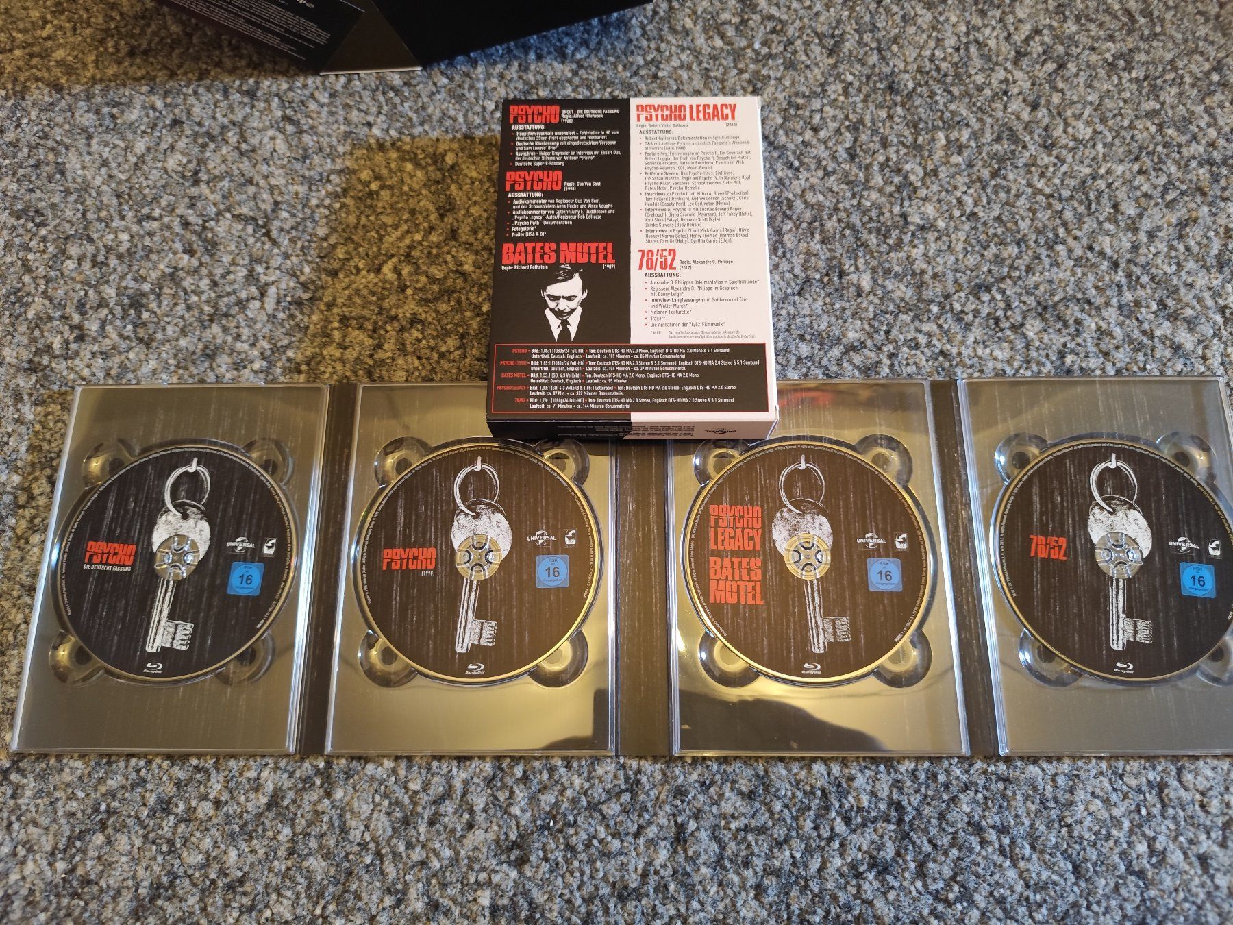 Alle DVDs: Psycho Legacy Collection - Turbine / 8 Blurays – Neu (gemäss Beschreibung) aus Zofingen von Debohli 4
