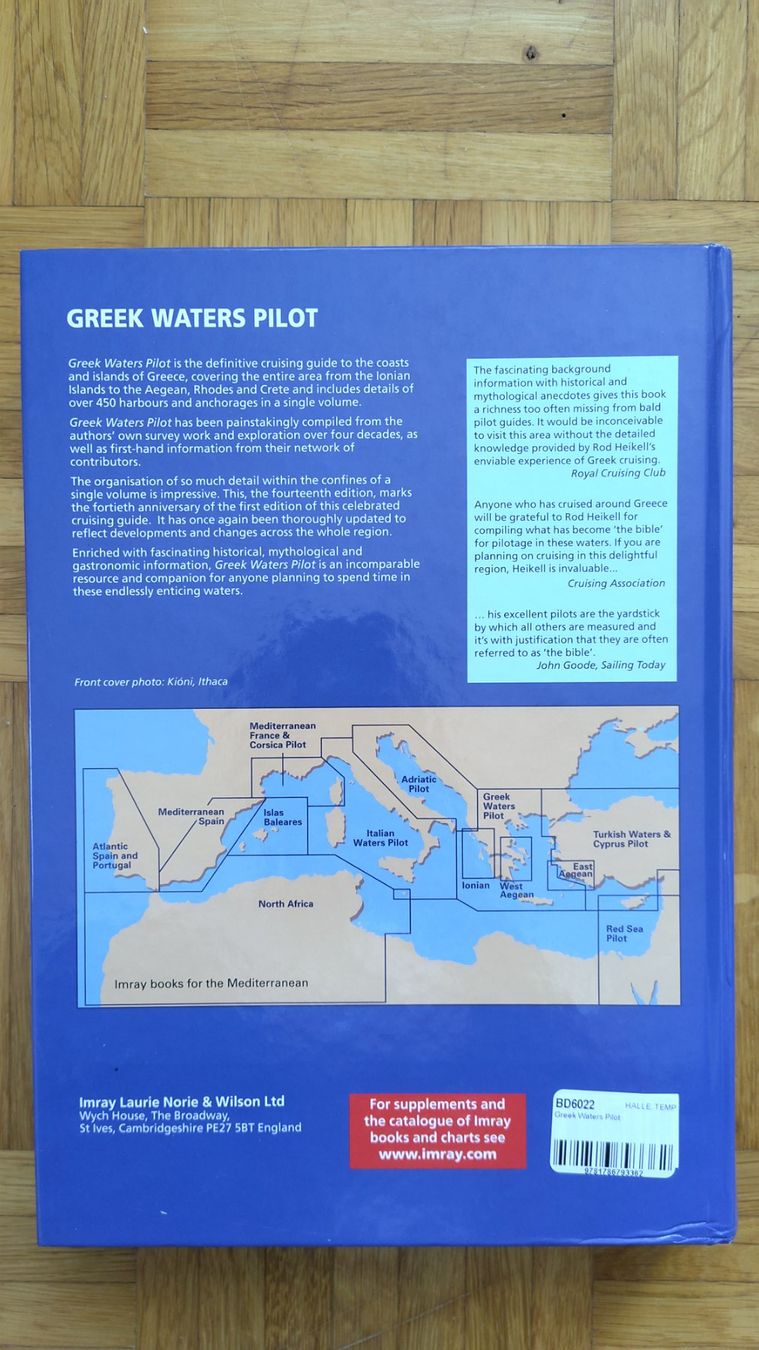 Libri: Greek Waters Pilot – Usato da Zürich venduto da jackob.stein 2