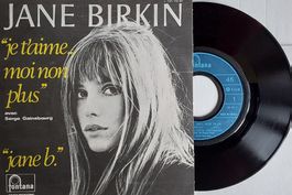 Vinyl Single  - Gainsbourg & Birkin - Fr 69 - NM