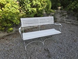 Bänkli Klappbank 1.20 Garten Antik restauriert