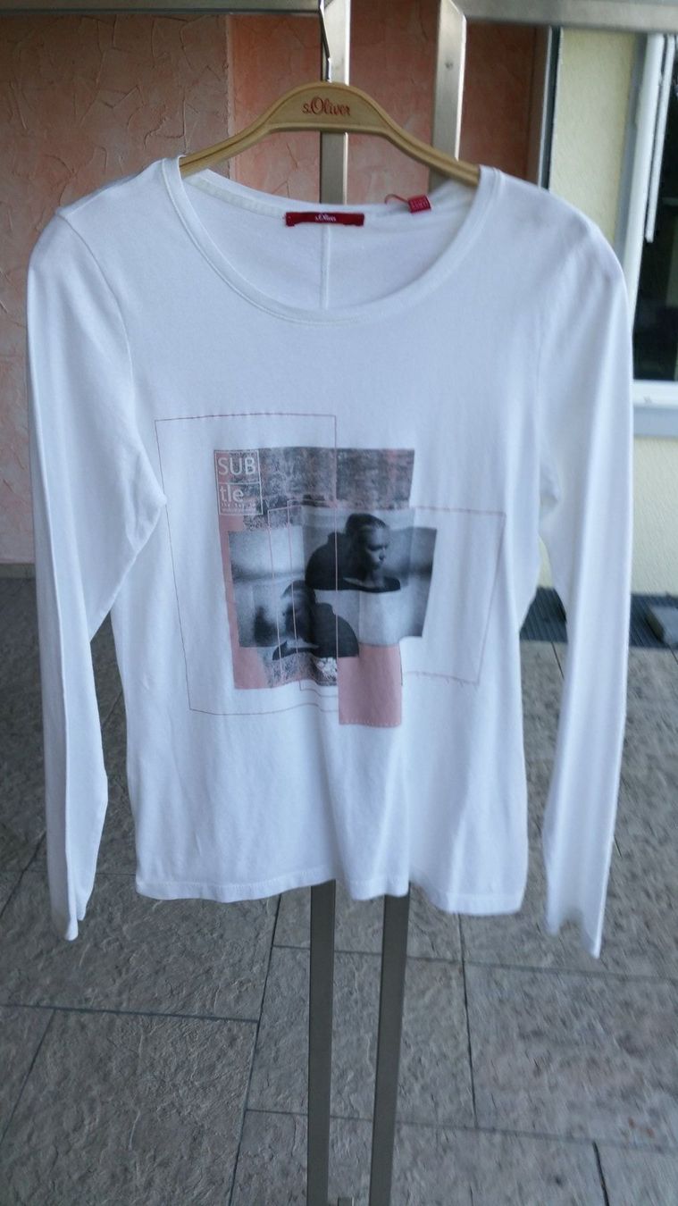 T-shirt: Shirt S.Oliver Langarm Grösse 34 – Usato da Huttwil venduto da Lakeshore161