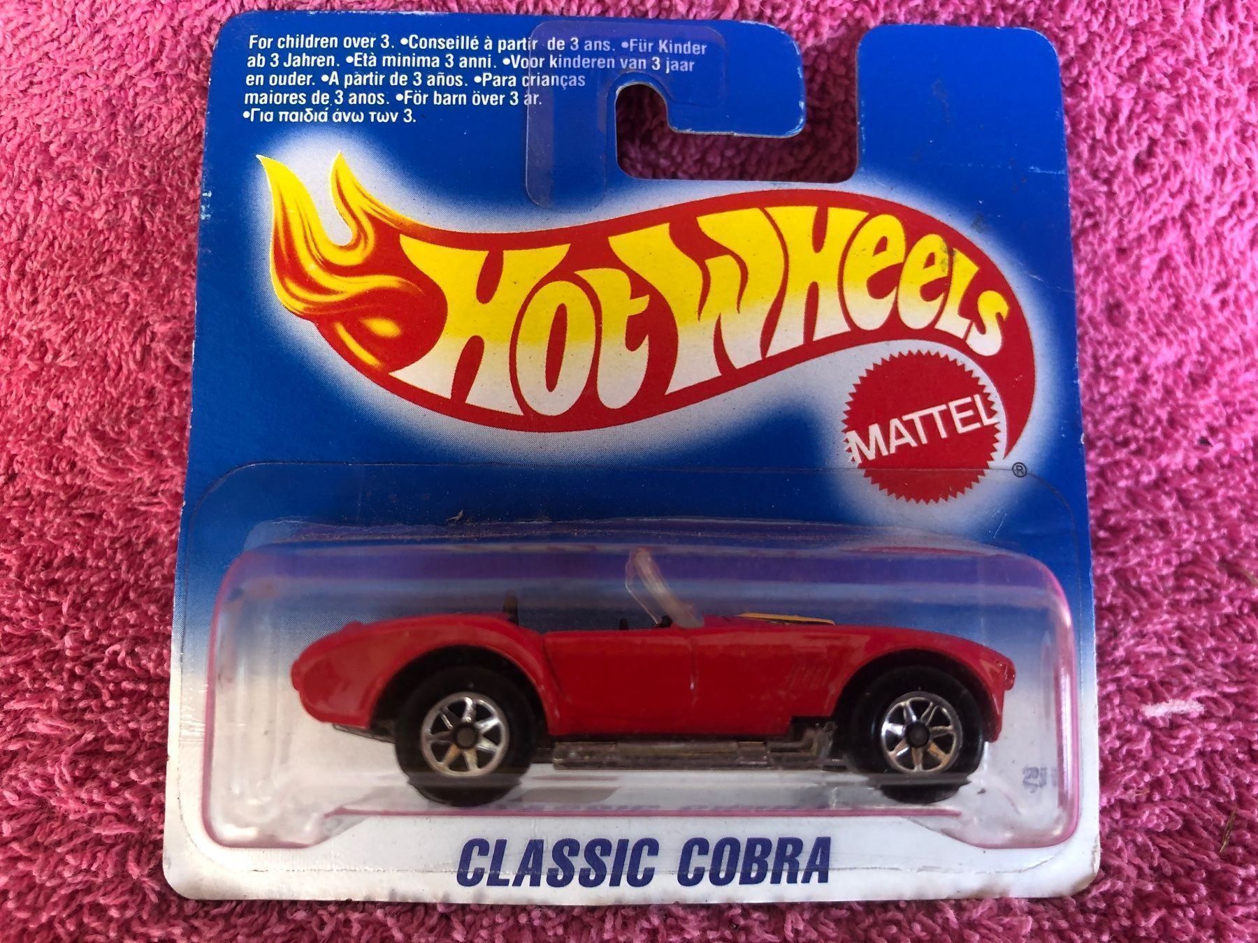 Hot Wheels Modellini d'auto: Hot wheels classic cobra – Nuovo e nell'imballaggio originale da Reinach AG venduto da rares75