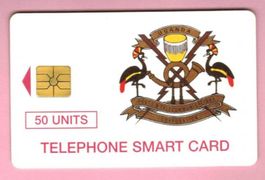 Telefonkarte Uganda 50 Units