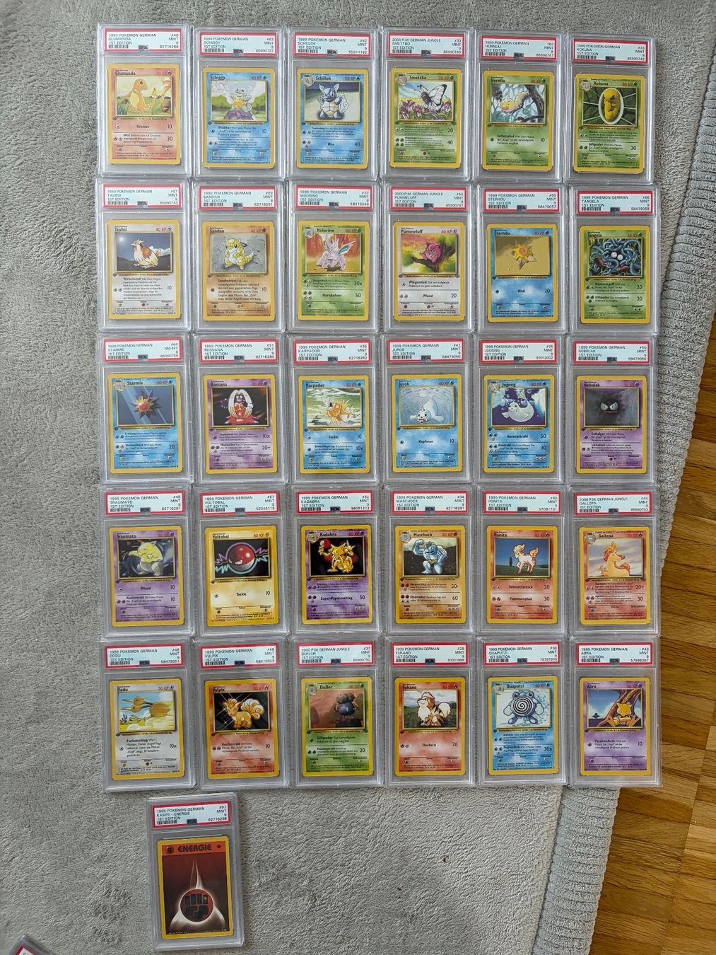 Pokémon Cartes à collectionner: Pokemon PSA Sammlung 1. Edition 1999/2000 – D'occasion à Kesswil par tim_t2rm 6