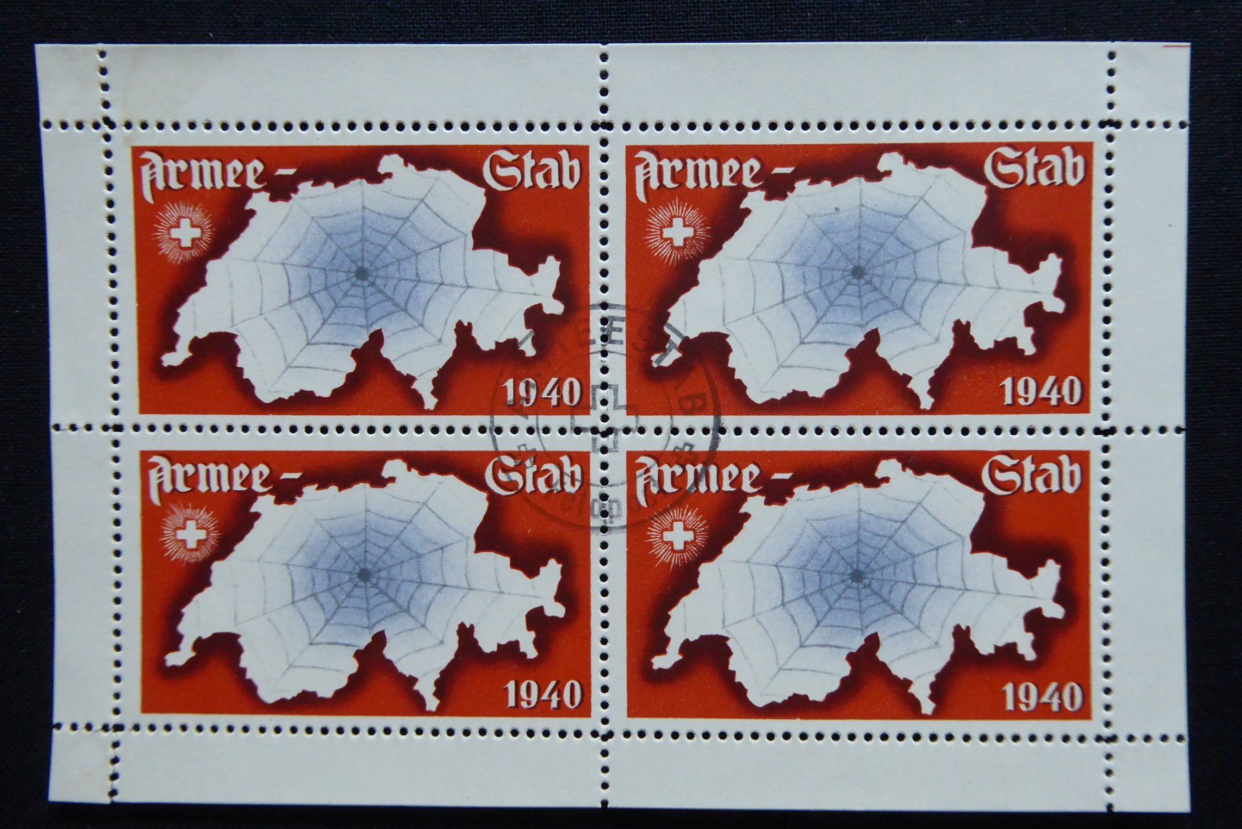 Alle Briefmarken: (M336) Kommandostäbe Wit 2/3 ʘ – Gebraucht aus Basel von scholle50