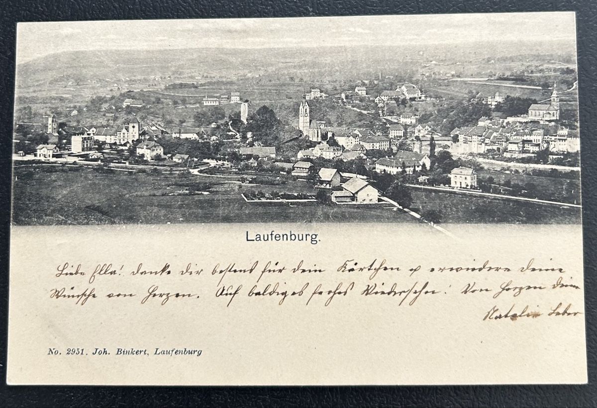 Cartoline postali: AK Laufenburg 1902 – Usato da Horw venduto da Tellbub
