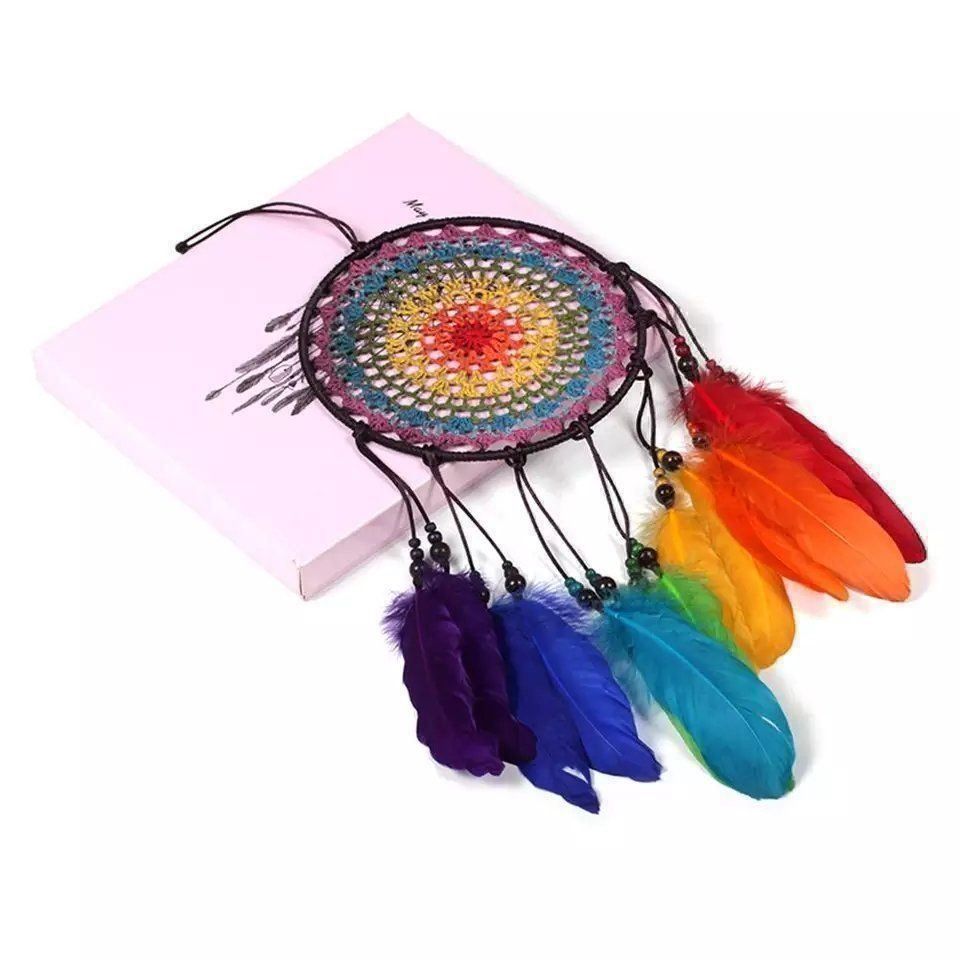 Tutte le decorazioni: Traumfänger Träum Catcher Regenbogen – Nuovo e nell'imballaggio originale da Nürensdorf venduto da Ez-Shop 5