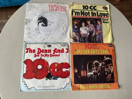 10 C.C. TENCC Kult Hits Single Top I'm not in love rare Cove