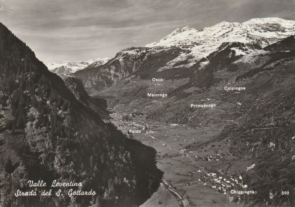 TI 51 Valle Leventina, Strada del San Gottardo, ca. 1960 Kaufen auf