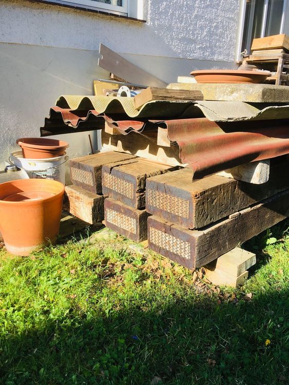 Eisenbahnschwellen Eiche Kaufen auf Ricardo