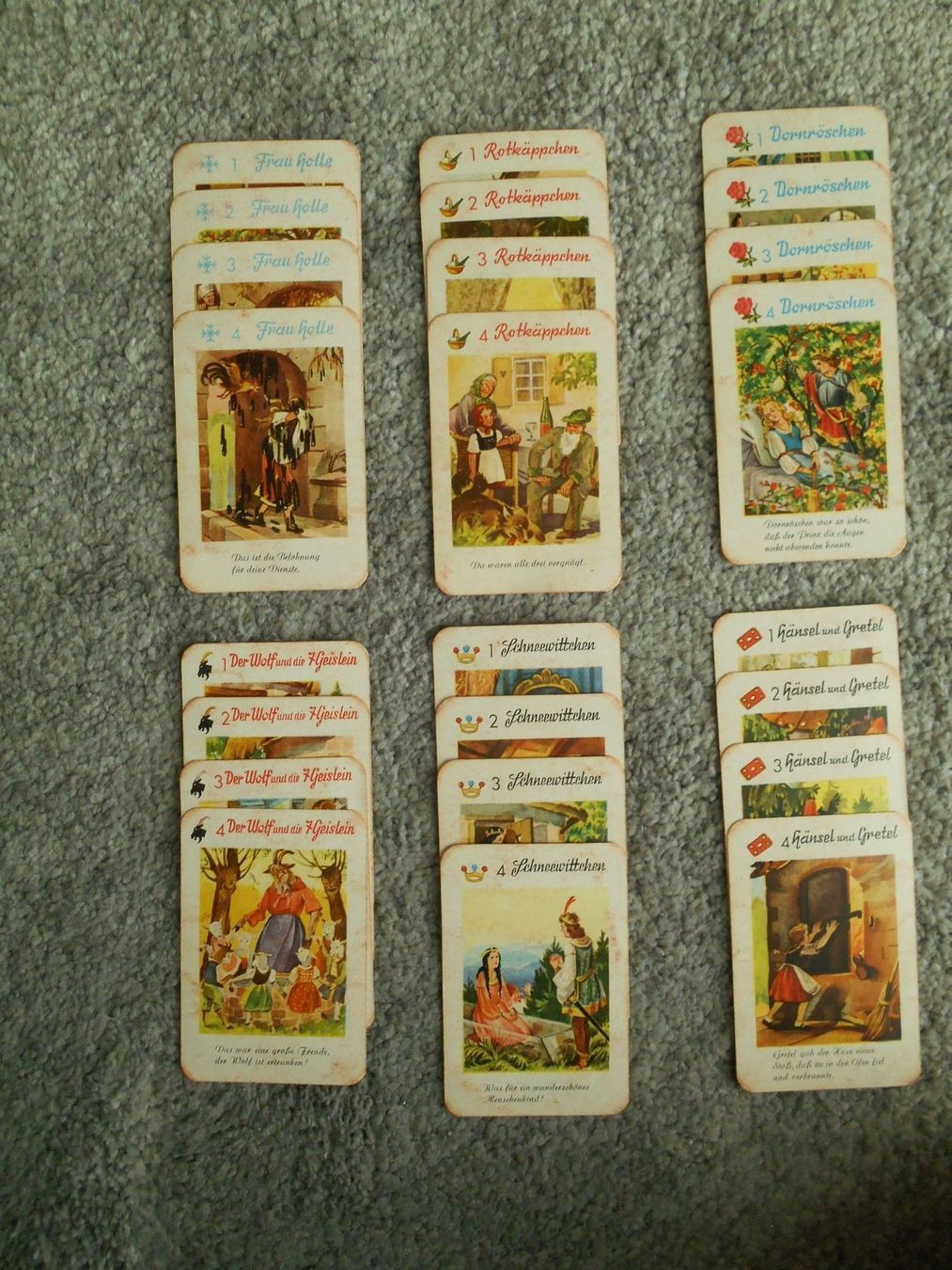 Jeux: Antikes "Märchen-Quartett" – D'occasion à Möhlin par bekapame 1