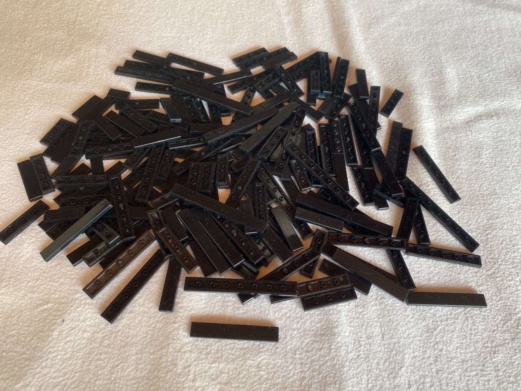 Lego Spielzeuge: LEGO - 180 - GLATTE - SCHWARZE - EINERPLÄTTLI – Gebraucht aus Gelterkinden von ajdt4