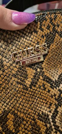 Guess Handbag, Snake Print, Round Shape — Great for Summer