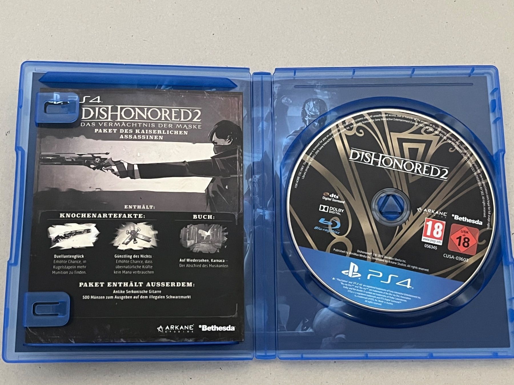 Giochi: Dishonored 2 – PS4 – Usato da Alterswil FR venduto da czRtdXg 2