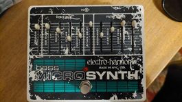 Electro-Harmonix Bass MicroSynth Effects Pedal Used