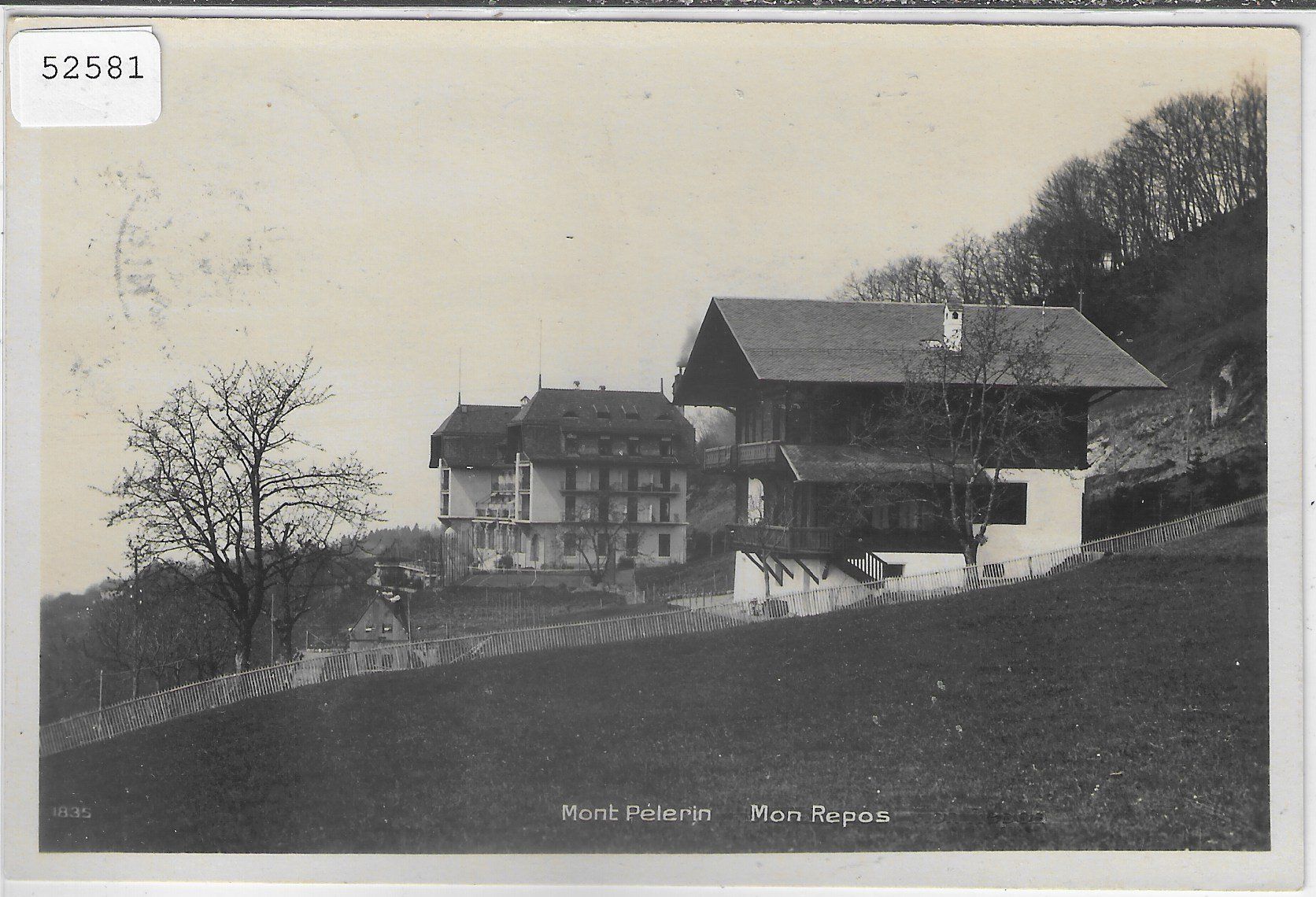 Cartoline postali: Mont Pelerin - Mont Repos – Difettoso da Ettingen venduto da Kartenplanet