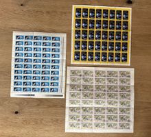Ungarn - 2x ganzer Bogen, Rumänien 1x Bogen gestempelt