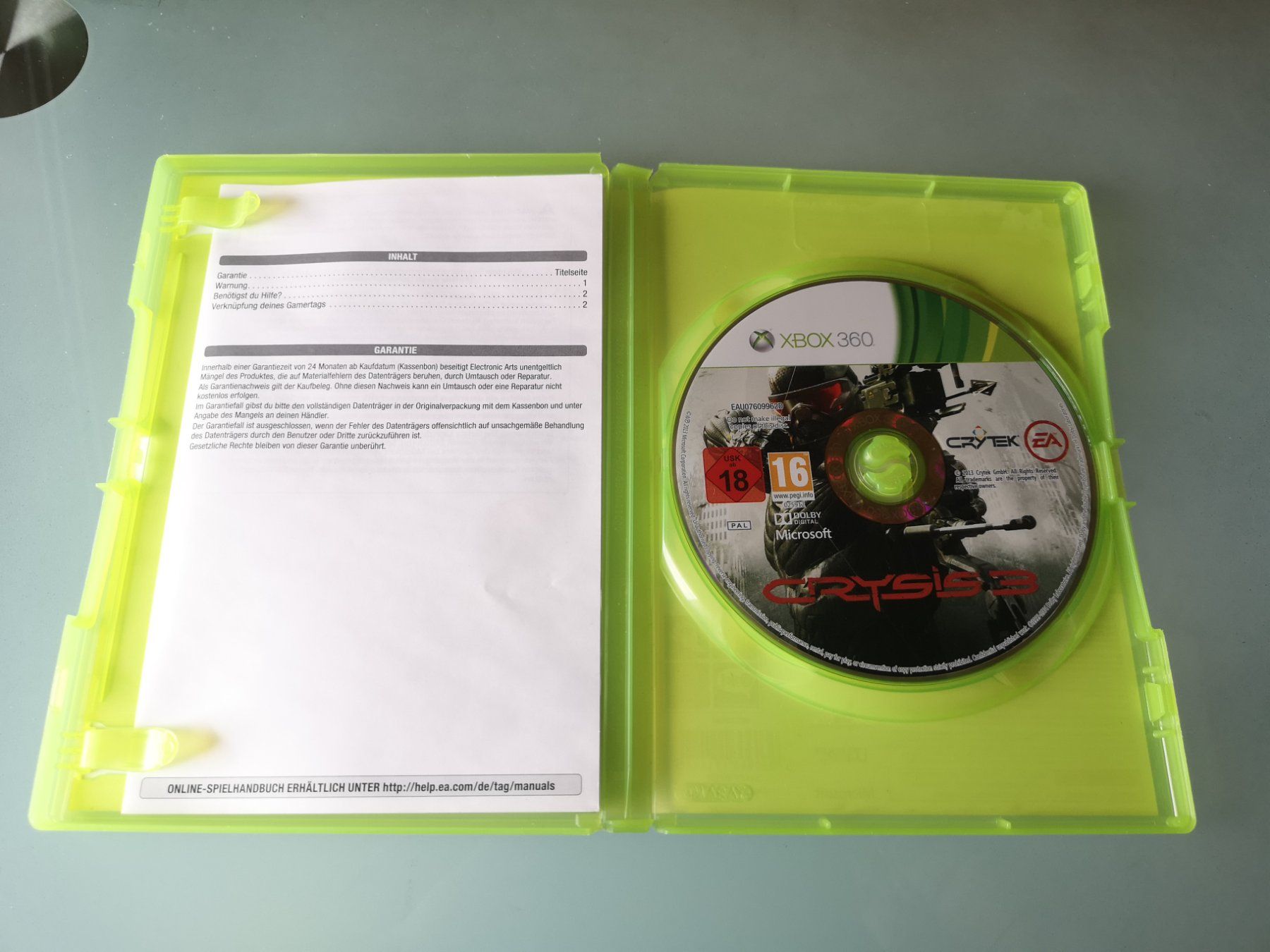 Spiele: CRYSIS 3 – Gebraucht aus Altstätten SG von schmidtwalter 1