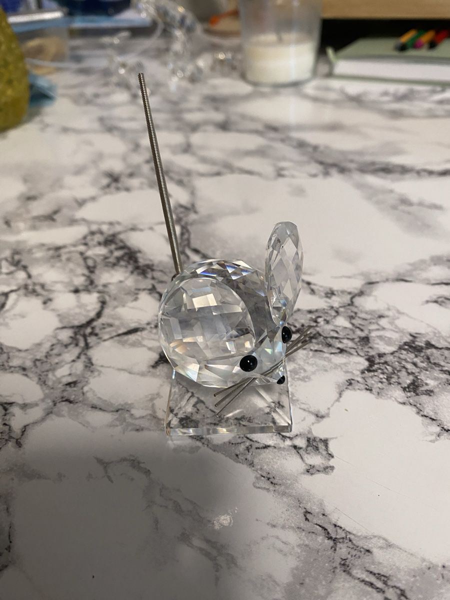 Swarovski Statuette: Swarovski Kristall Maus – Nuovo (secondo la descrizione) da Rechthalten venduto da Stephi_03 1